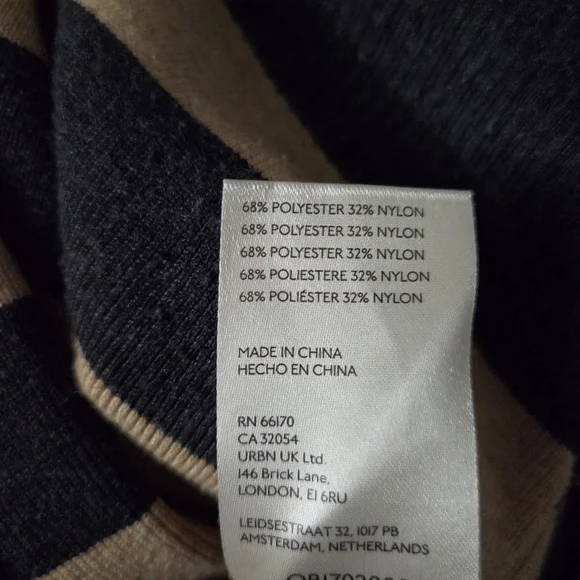 Free People Coastal Stripe Pullover Top Women's Size Large - Picture 8 of 8